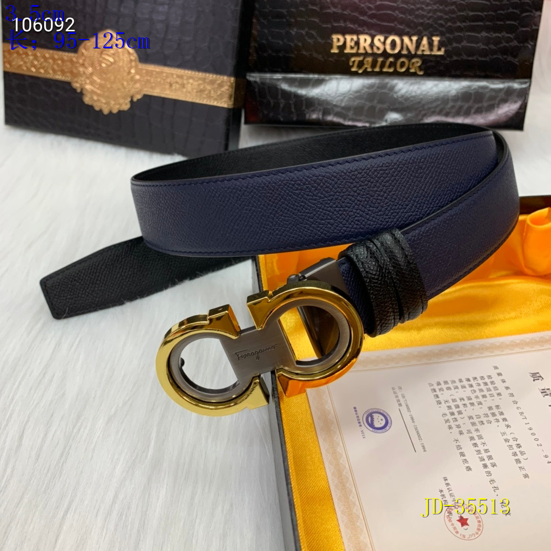 Ferragamo Belts 3.5 cm Width 266
